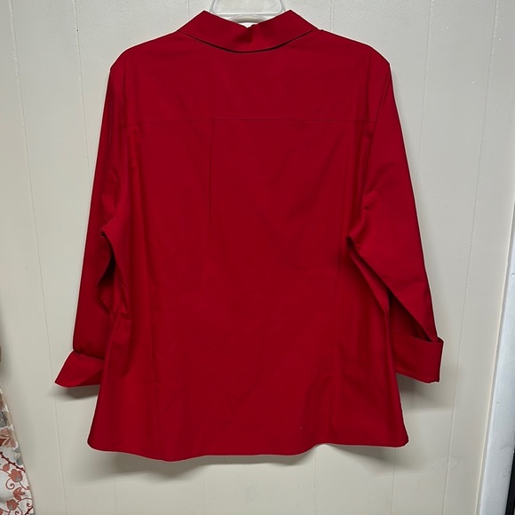 Taylor Red Button Down Shirt - Picture 4 of 12